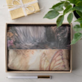 Enchanted Duck Fairy Girl Decoupage 薄葉紙 (ギフト)