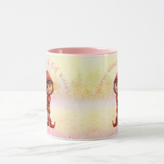 Enchanted Elf | North Pole Christmas  マグカップ (中央)