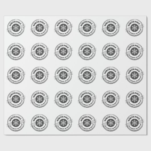 Enchanted Elf | North Pole Christmas  ラッピングペーパー (フラット)