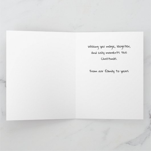 Enchanted Elf | North Pole Christmas Magic カード (内部)