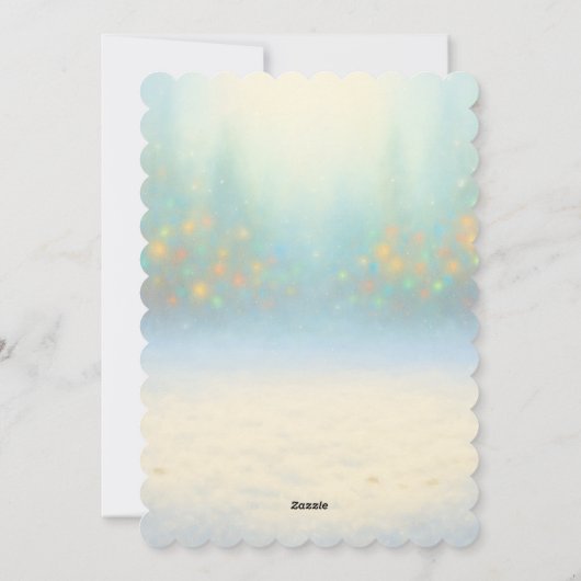 Enchanted Elf | North Pole Christmas Magic シーズンカード (裏面)