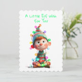 Enchanted Elf | North Pole Christmas Magic シーズンカード (スタンド正面)