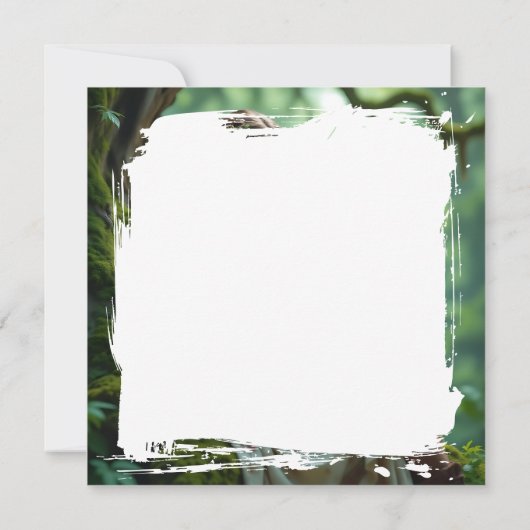 Enchanted  Elven Fairy Playing Ukulele カード (裏面)