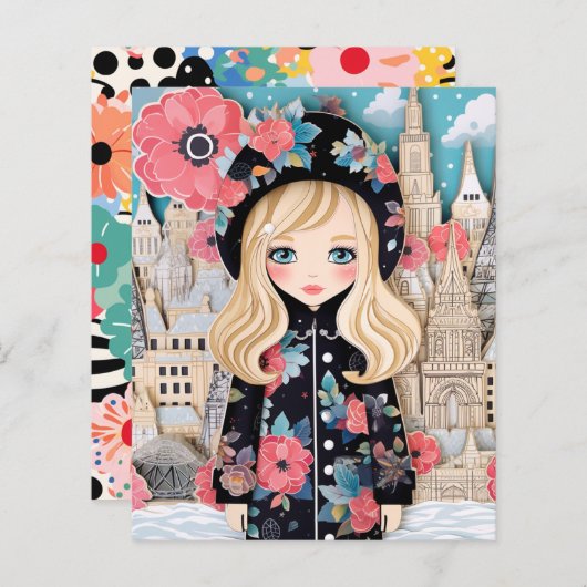 Enchanted Ensembles:Neuschwansteinの紙人形 (正面/裏面)