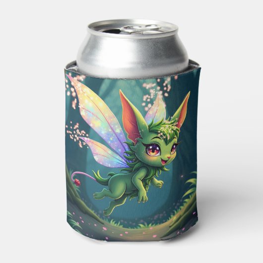 Enchanted Fairy Critter – Magical Forest Sprite  缶クーラー (缶正面)