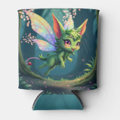 Enchanted Fairy Critter – Magical Forest Sprite  缶クーラー (正面)