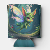 Enchanted Fairy Critter – Magical Forest Sprite  缶クーラー (裏面)