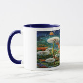 Enchanted Fairy Glowing Dandelion Coffee Mug マグカップ (左)
