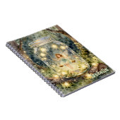 Enchanted Fairy in a Jar in a Magical Forest ノートブック (右側)