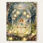 Enchanted Fairy in a Jar in a Magical Forest プランナー手帳 (裏面)