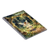 Enchanted Fairy on a Swing in a Magical Forest ノートブック (右側)