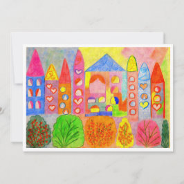 Enchanted Fairy Tale Town Invitation 招待状