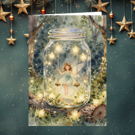 Enchanted Fairy Themed Girl's Birthday カード