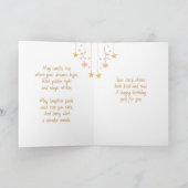 Enchanted Fairy Themed Girl's Birthday カード (内部)