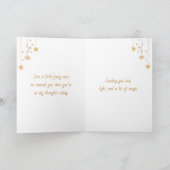 Enchanted Fairy Themed | Thinking About You カード (内部)