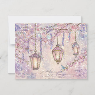 Enchanted fairytale Flat Holiday Card シーズンカード