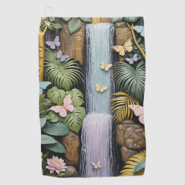 Enchanted Falls Oasis ゴルフタオル