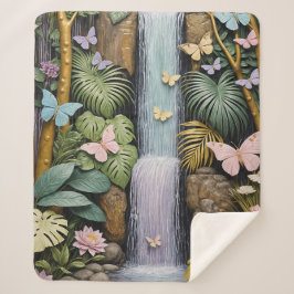 Enchanted Falls Oasis シェルパブランケット