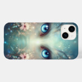 Enchanted Fantasy Cosmic Deer Eyes Art - Ethereal  Case-Mate iPhoneケース (裏面 (横))