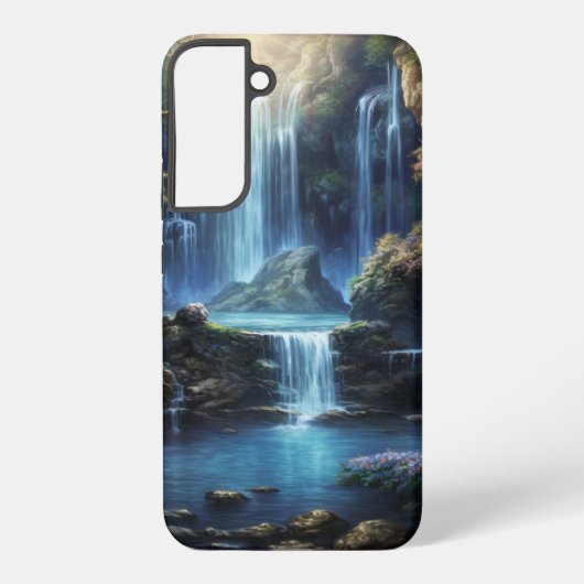 Enchanted Fantasy Waterfall Dreamscape  Samsung Galaxyケース (裏面)
