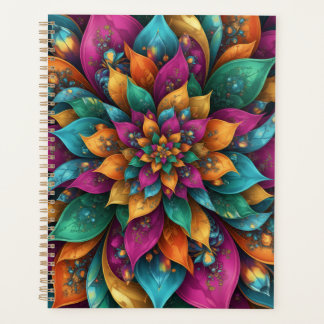 Enchanted Flora Gold Watercolor Botanical  プランナー手帳