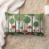 Enchanted Forest ランバークッション (ブランケット)