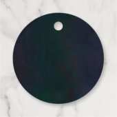 Enchanted Forest Arch Fairy Tale Green Quinceanera フェイバータグ (裏面)