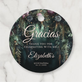 Enchanted Forest Arch Fairy Tale Green Quinceanera フェイバータグ