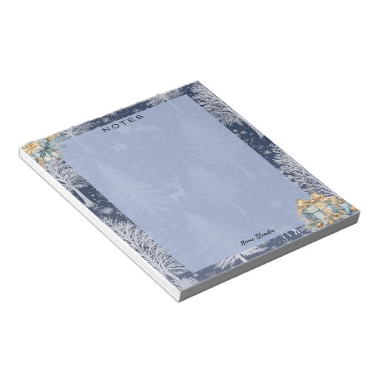 Enchanted Forest Blank Notepad ノートパッド (アングル)