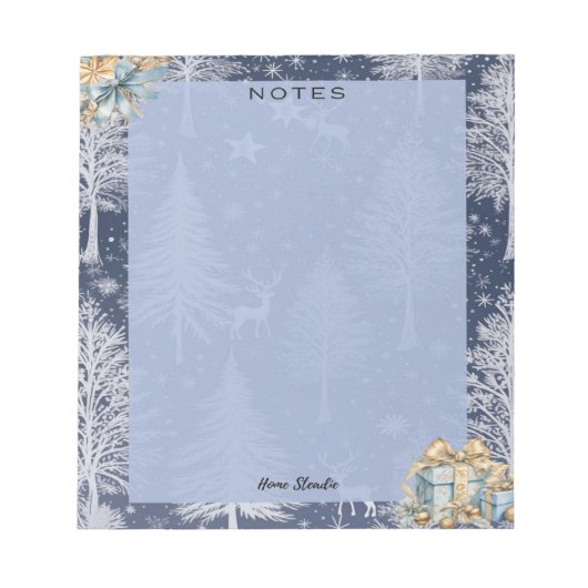 Enchanted Forest Blank Notepad ノートパッド (正面)