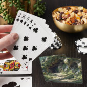 Enchanted Forest Cave Entrance Playing Cards トランプ (インサイチュ)