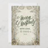 Enchanted Forest Christmas シーズンカード (正面)