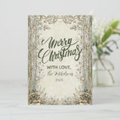 Enchanted Forest Christmas シーズンカード (スタンド正面)