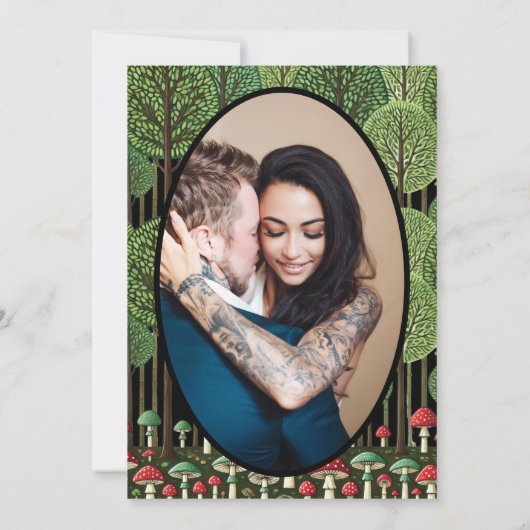 Enchanted Forest Engagement Party 招待状 (裏面)