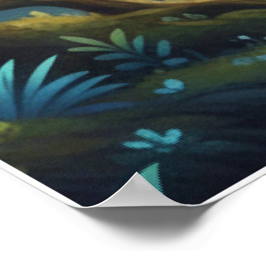 Enchanted Forest Fairy | Magical Fantasy Art  ポスター (角)