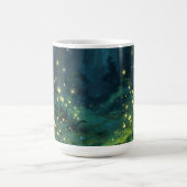 Enchanted Forest Glow Magical Night コーヒーマグカップ (中央)
