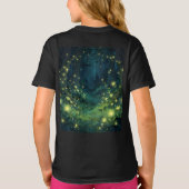 Enchanted Forest Glow Magical Night Tシャツ (裏面)