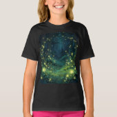 Enchanted Forest Glow Magical Night Tシャツ (正面)