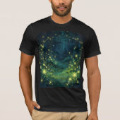 Enchanted Forest Glow Magical Night Tシャツ (正面)