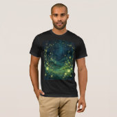 Enchanted Forest Glow Magical Night Tシャツ (正面フル)