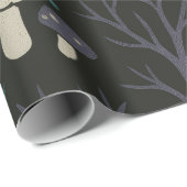 Enchanted Forest Halloween Pattern ラッピングペーパー (ロールコーナー)