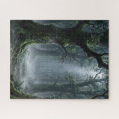 Enchanted Forest | Misty Woodland Fantasy Puzzle ジグソーパズル (横)