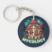 Enchanted Forest Mushroom Art キーホルダー (正面)