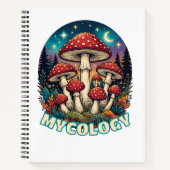 Enchanted Forest Mushroom Art ノートブック (正面)
