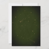 Enchanted Forest Mushroom Glow Woods Baby Shower 招待状 (裏面)