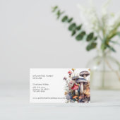 Enchanted Forest Mushrooms Child Daycare 名刺 (スタンド正面)