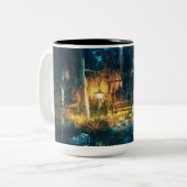 Enchanted Forest Night Mug ツートーンマグカップ (正面左)