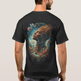 Enchanted Forest Queen Surreal Fantasy Art Tシャツ