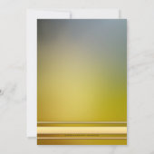 Enchanted Forest String Lights Wedding Invitation 招待状 (裏面)