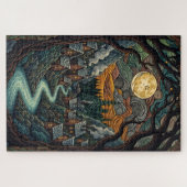 Enchanted Forest Village Jigsaw Puzzle  ジグソーパズル (横)